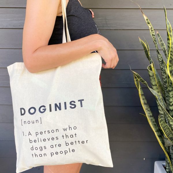 Canvas Tote- DOGINIST